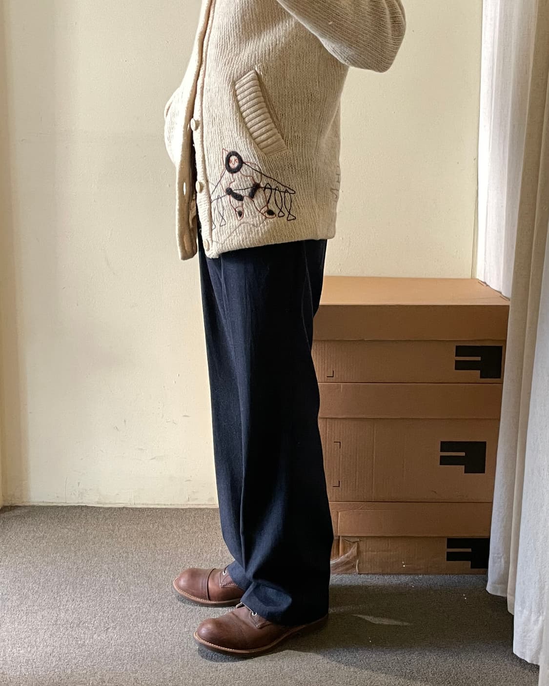 70’s USA Pendleton bootcut Wool trouser  상품이미지9