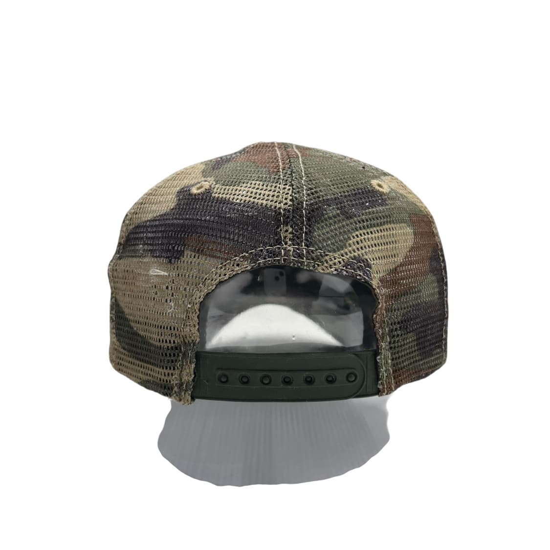 본더치 y2k 레드자수 카모 볼캡 상품이미지7