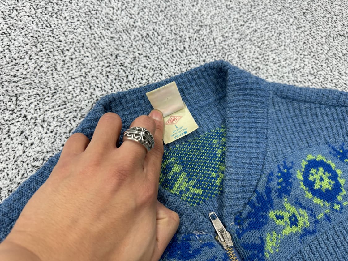 오일릴리 알파카 혼방 가디건 상품이미지4