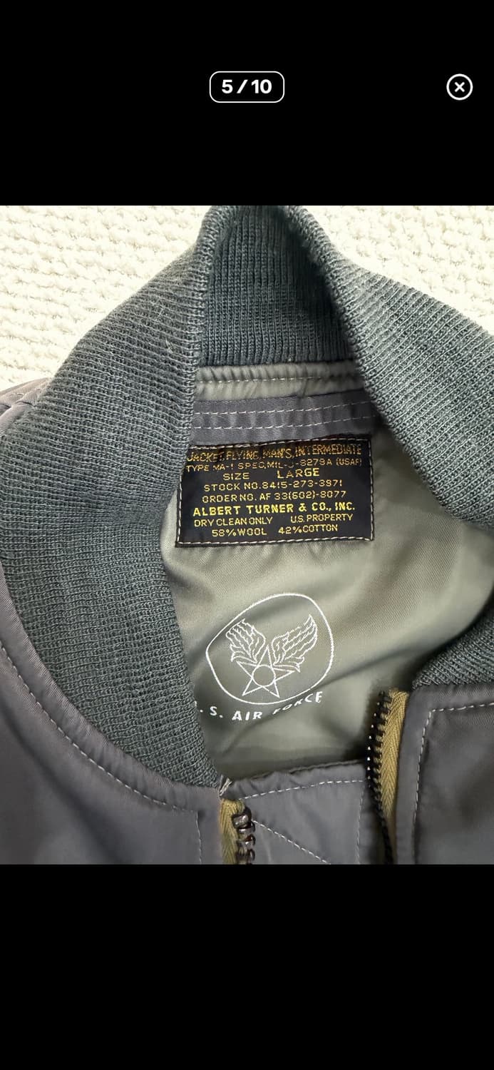 토이즈맥코이 스타일 항공 점퍼 XL 새상품 상품이미지3