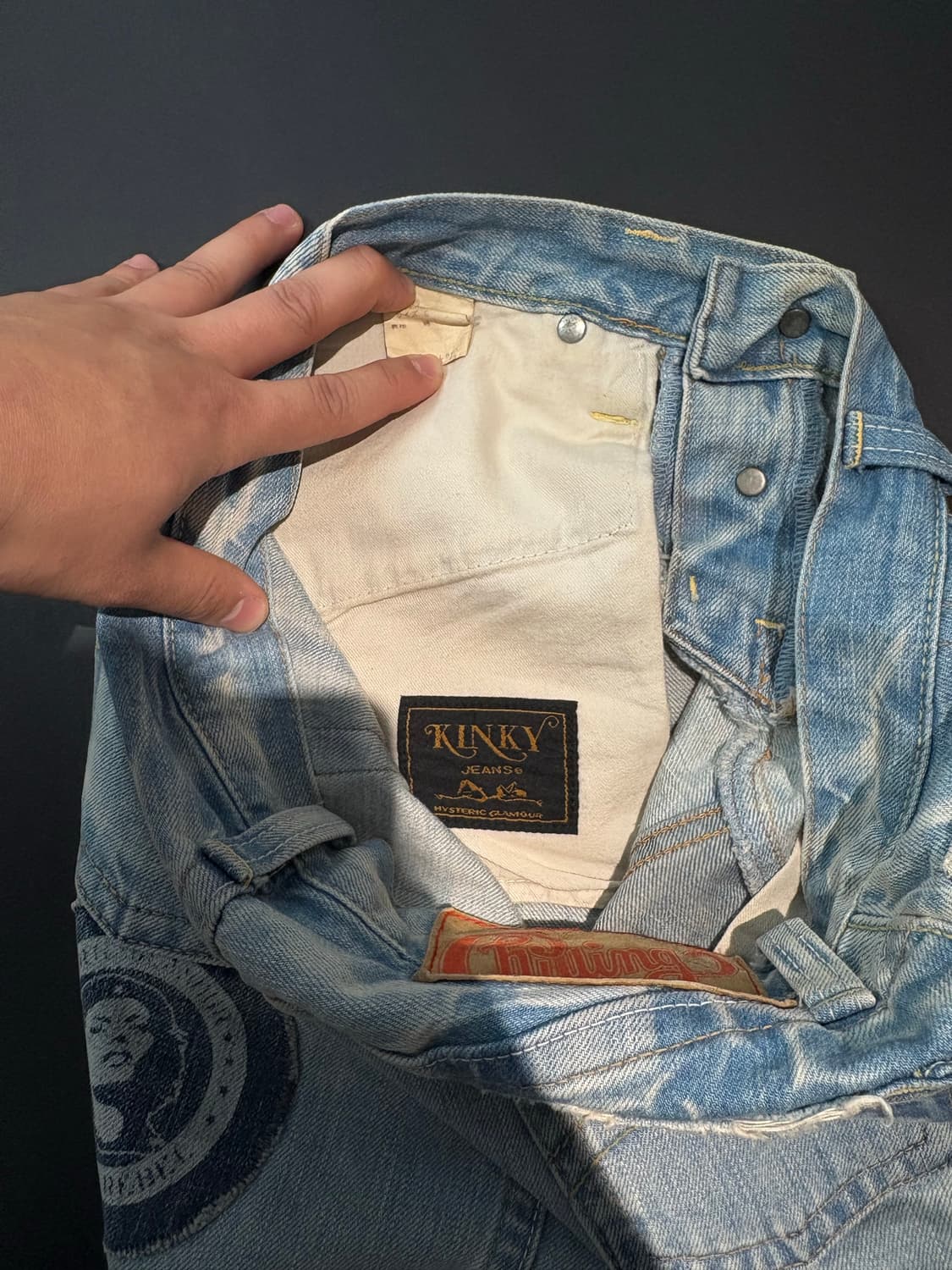 히스테릭 글래머 스커트 28.5인치 상품이미지4