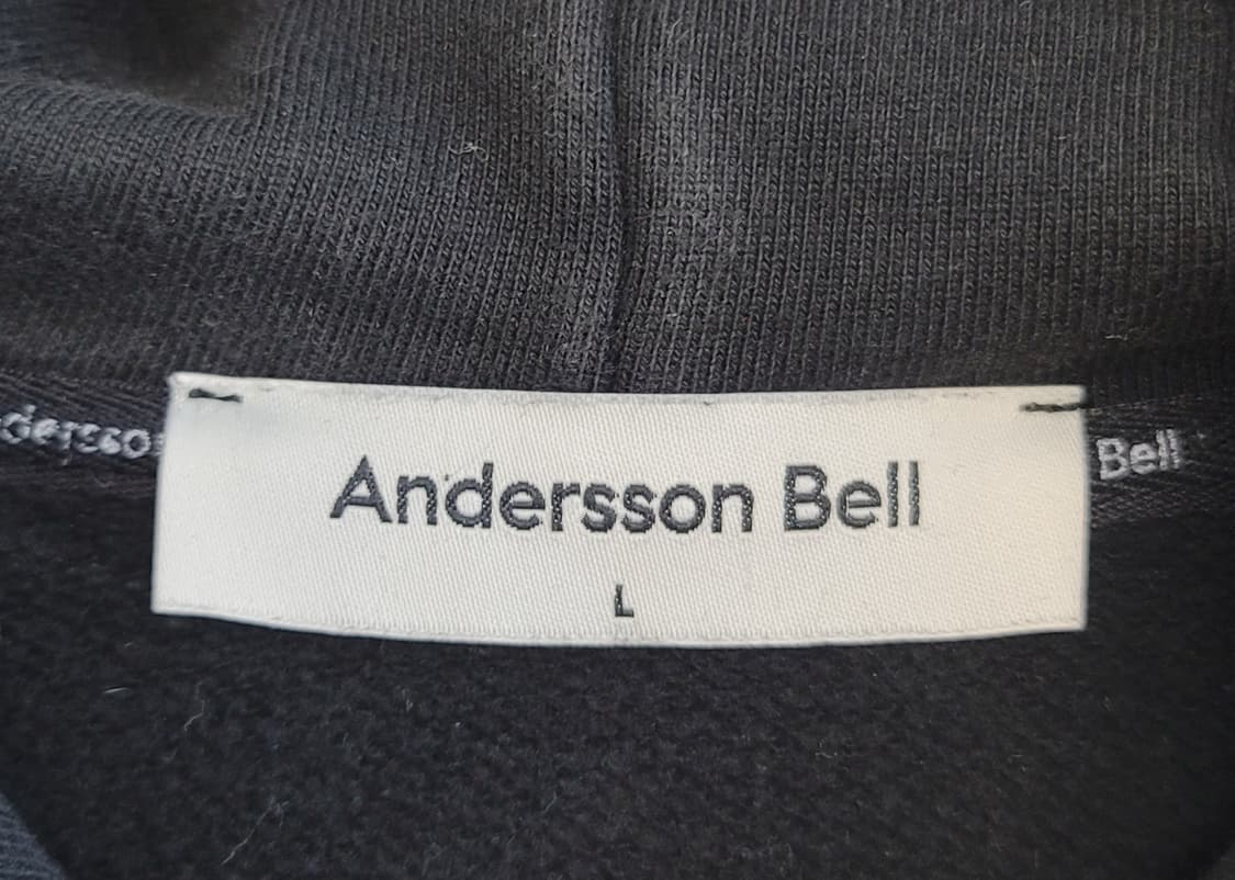 앤더슨벨 오버핏 후드티(안감 약기모) 판매 상품이미지8