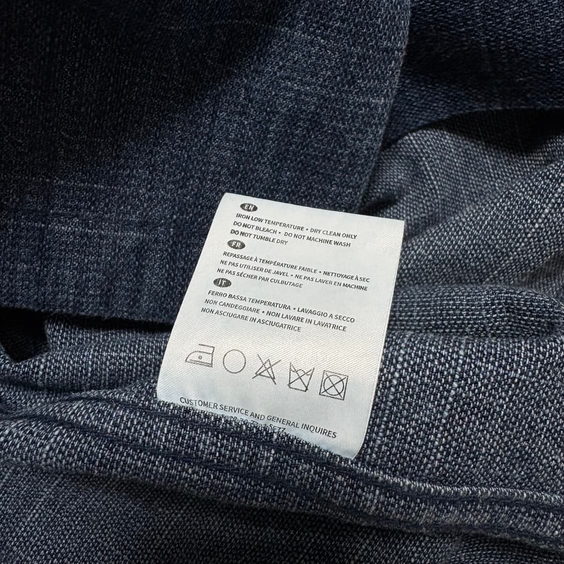 토니웩 데님 하프셔츠 상품이미지5