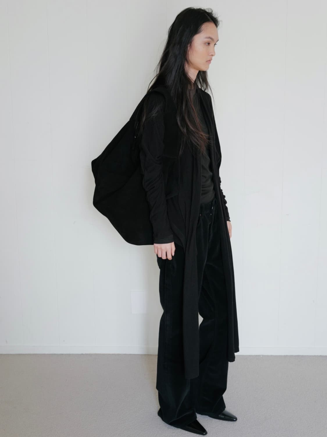 [리포스] SHAWL JERSEY CARDIGAN 상품이미지3