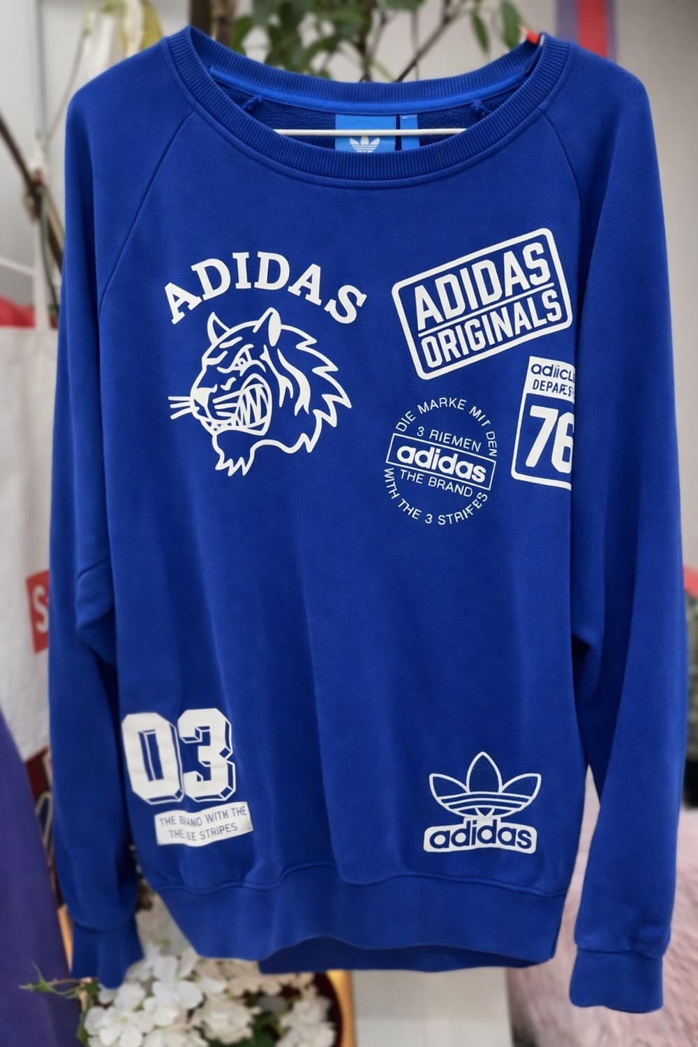 아디다스 스웻셔츠 n 뉴발란스 클래식 백팩 n 아디다스 하이탑 스니커즈 상품이미지3