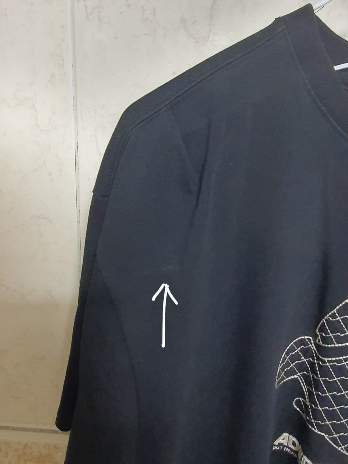 [A1] 아더에러 Twinny logo t-shirt 블랙 상품이미지6