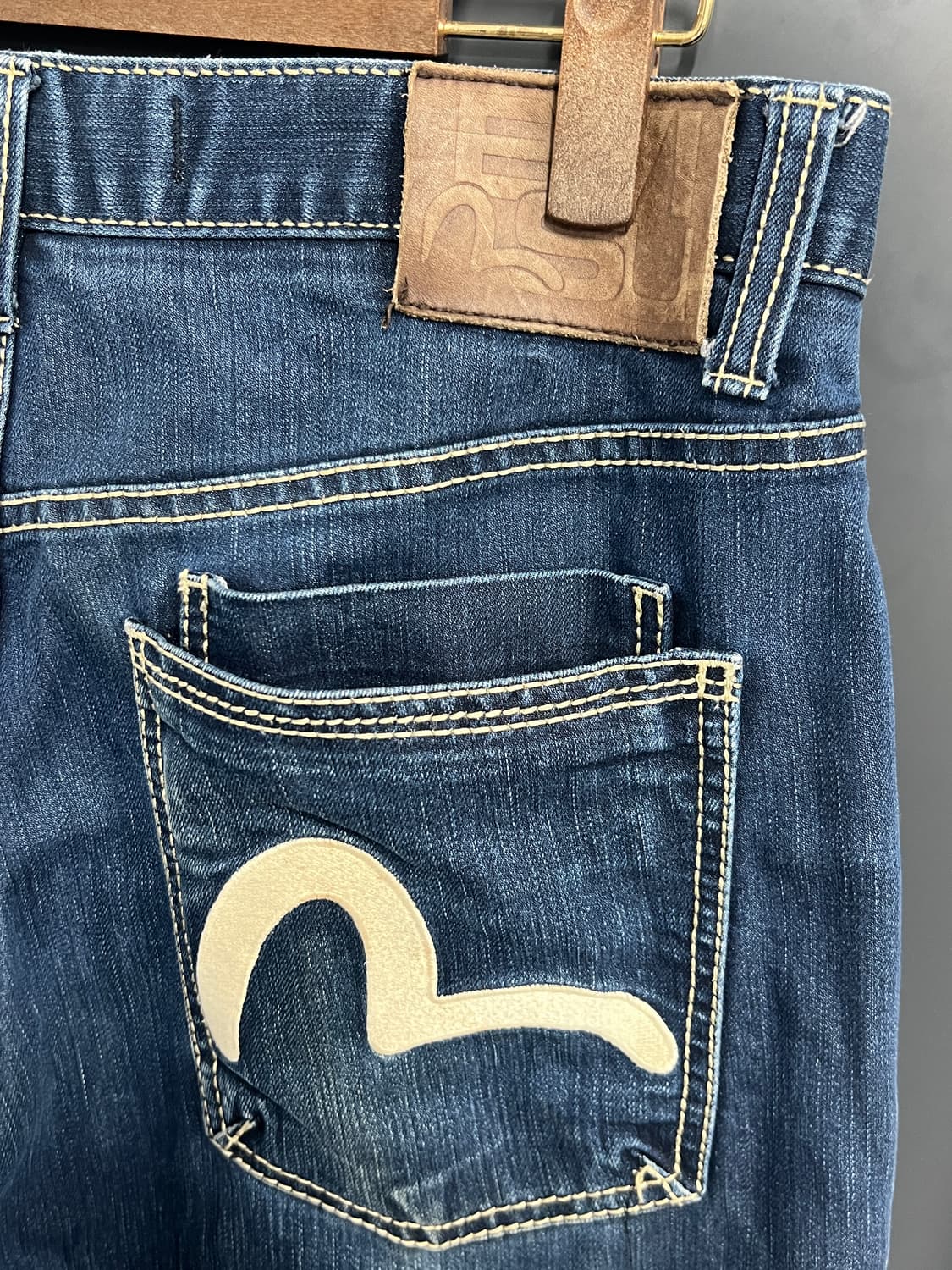 Evisu 에비수 진스 나팔핏 부츠컷 데님 팬츠 상품이미지3