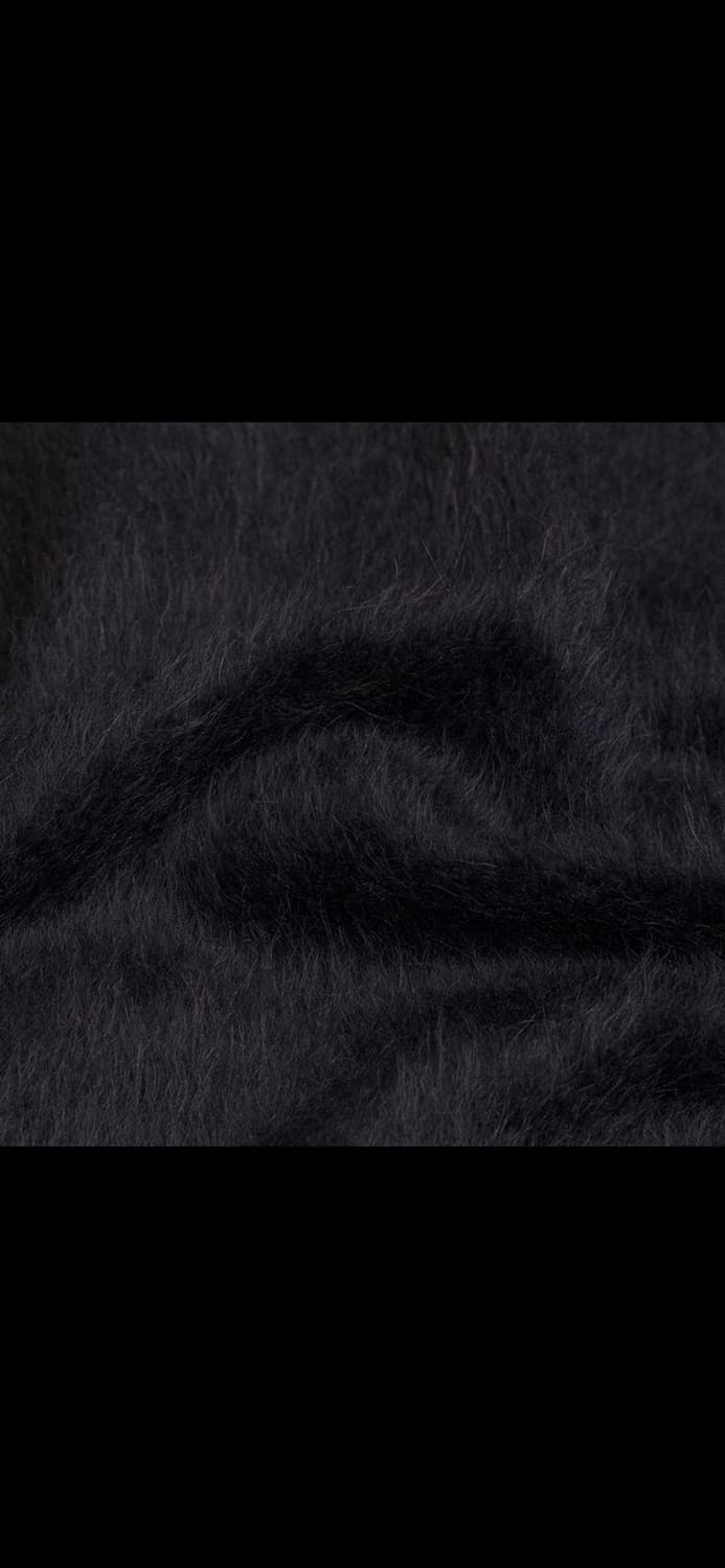 코모리 23aw 카멜 샤기 자켓 네이비 2사이즈 상품이미지5