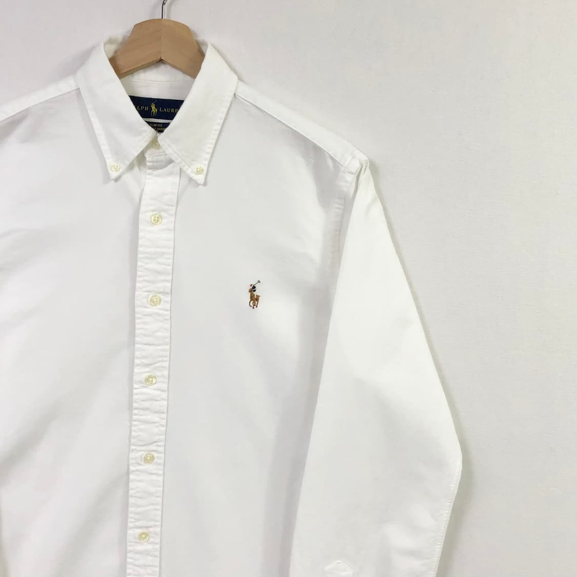 M 폴로 옥스포드 화이트 셔츠 상품이미지1