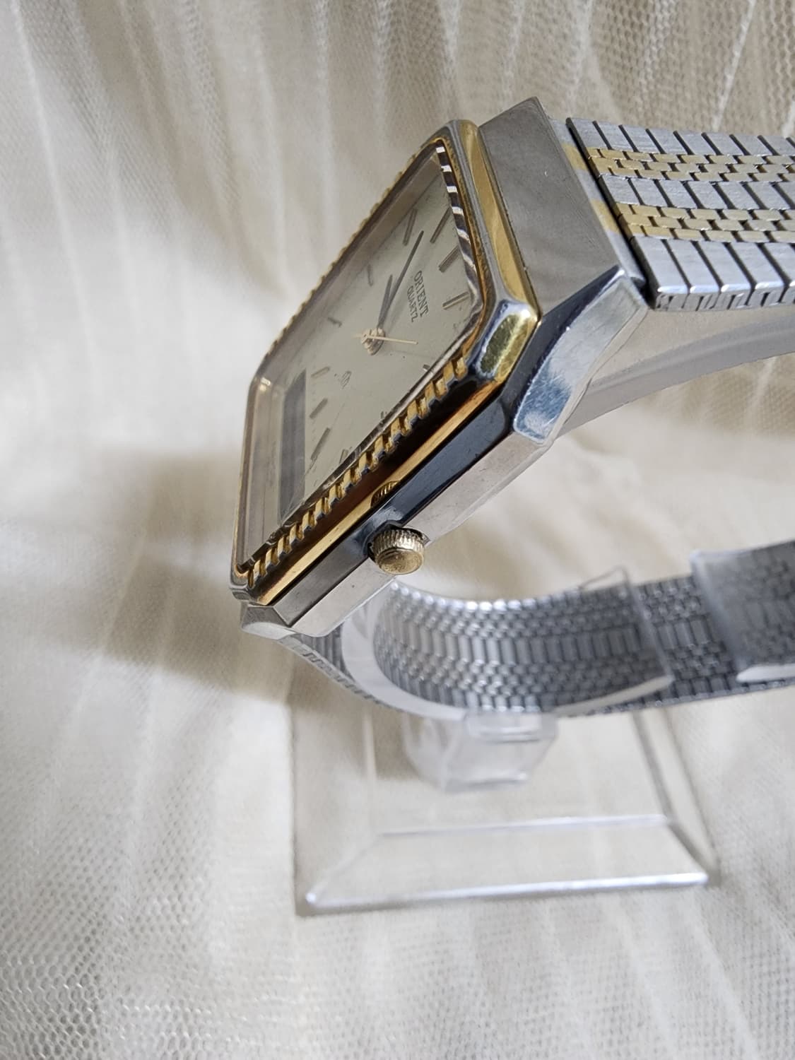 빈티지 오리엔트 아나디지 쿼츠 시계 상품이미지3