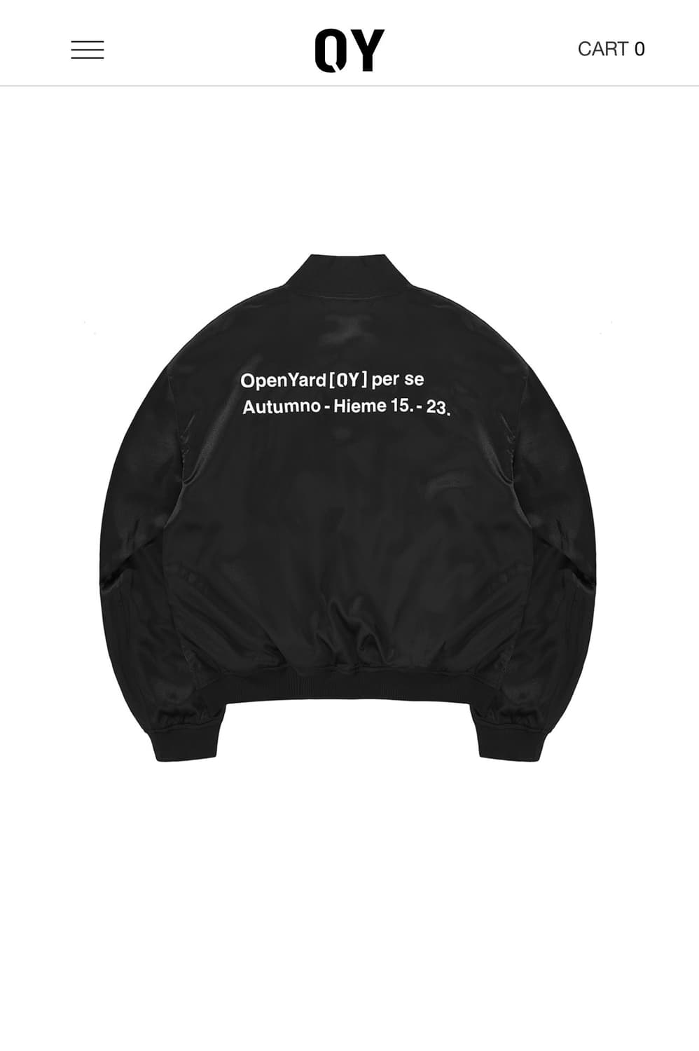 OY 오와이 리버시블 체크 블루종  상품이미지6