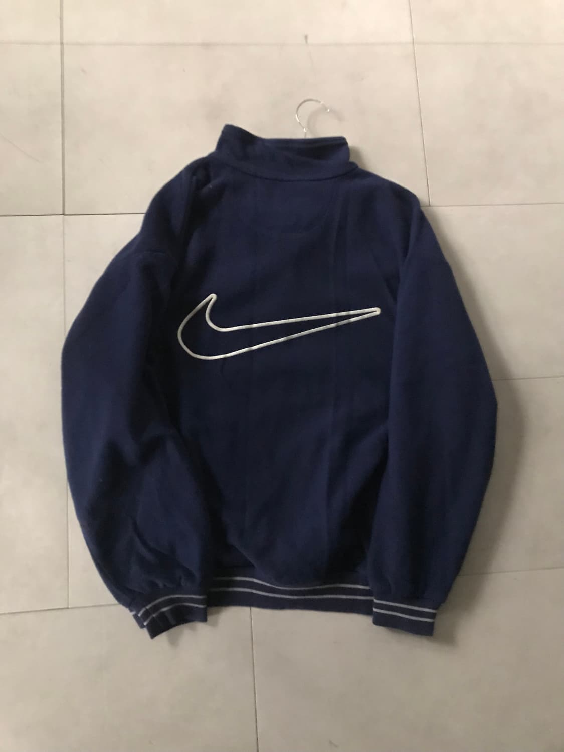 나이키 00s 빅로고 후리스 반집업 상품이미지9