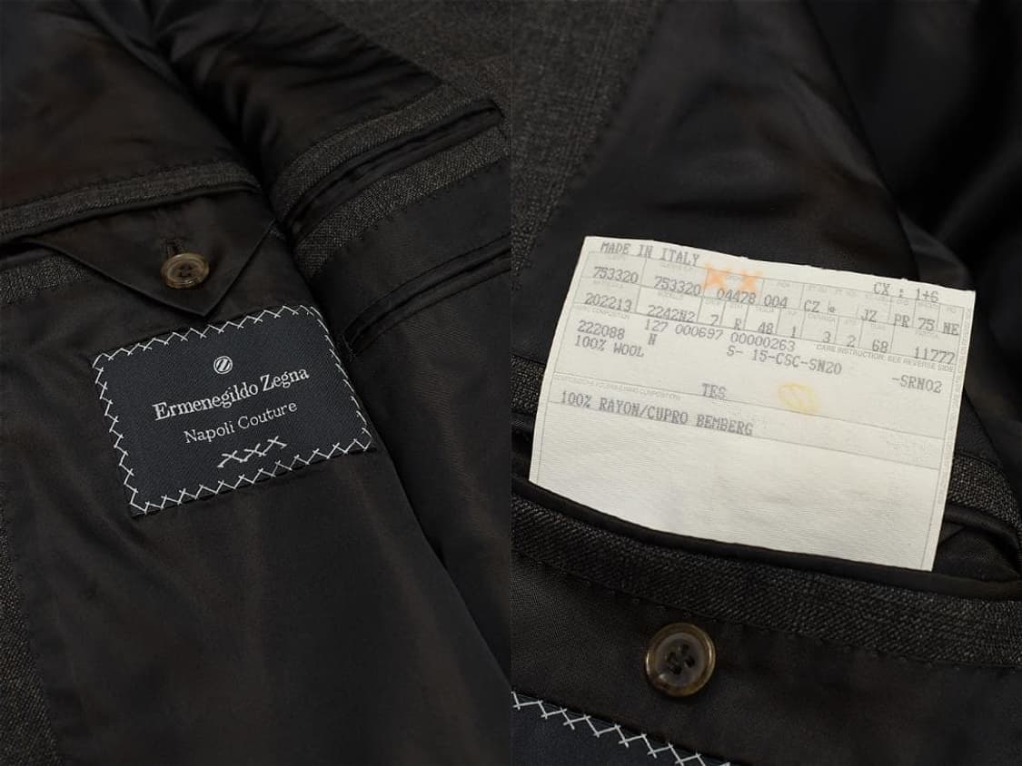 에르메네질도 제냐 꾸뛰르 트위드 셋업 48 상품이미지4