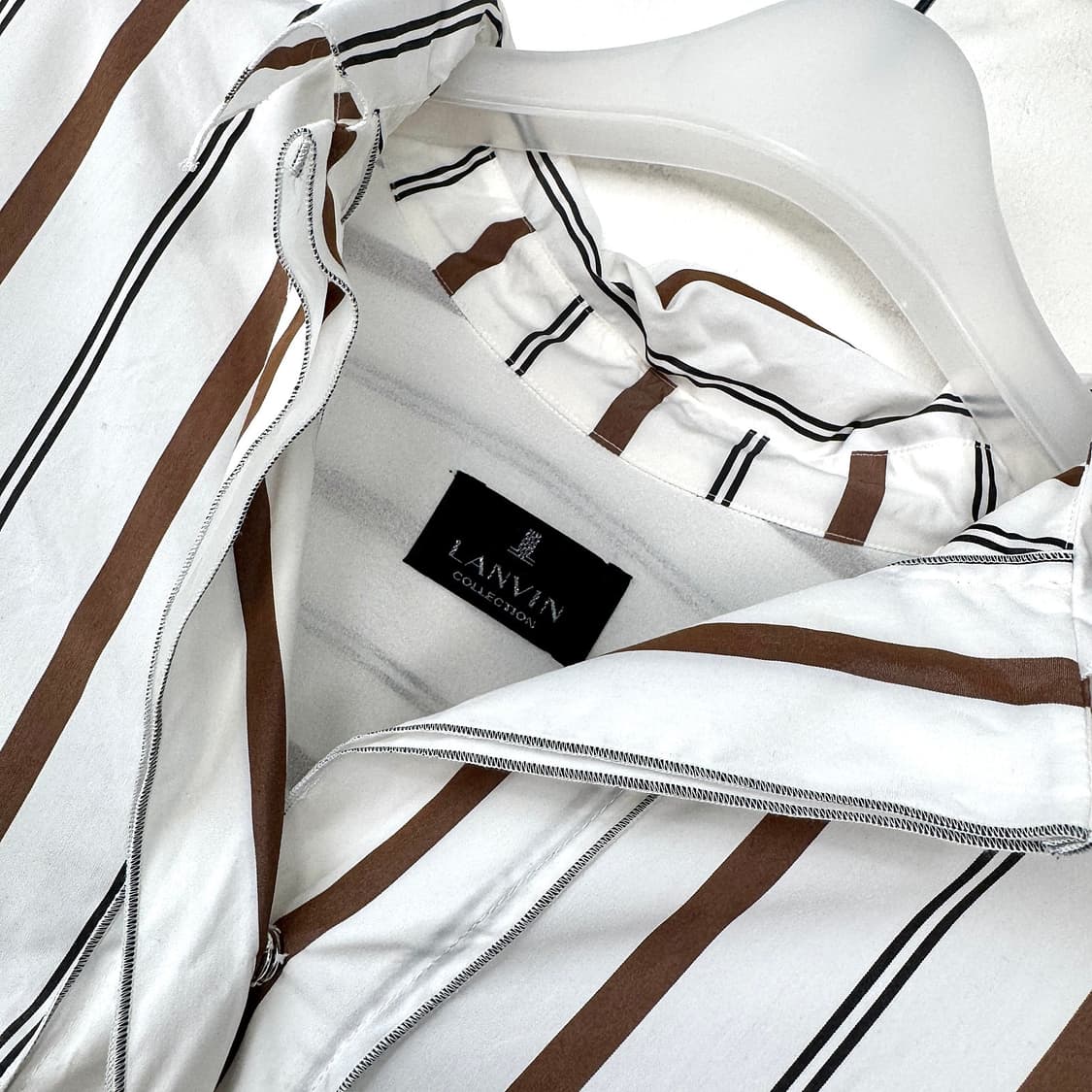 랑방컬렉션 스트라이프 셔츠 드레스 상품이미지5