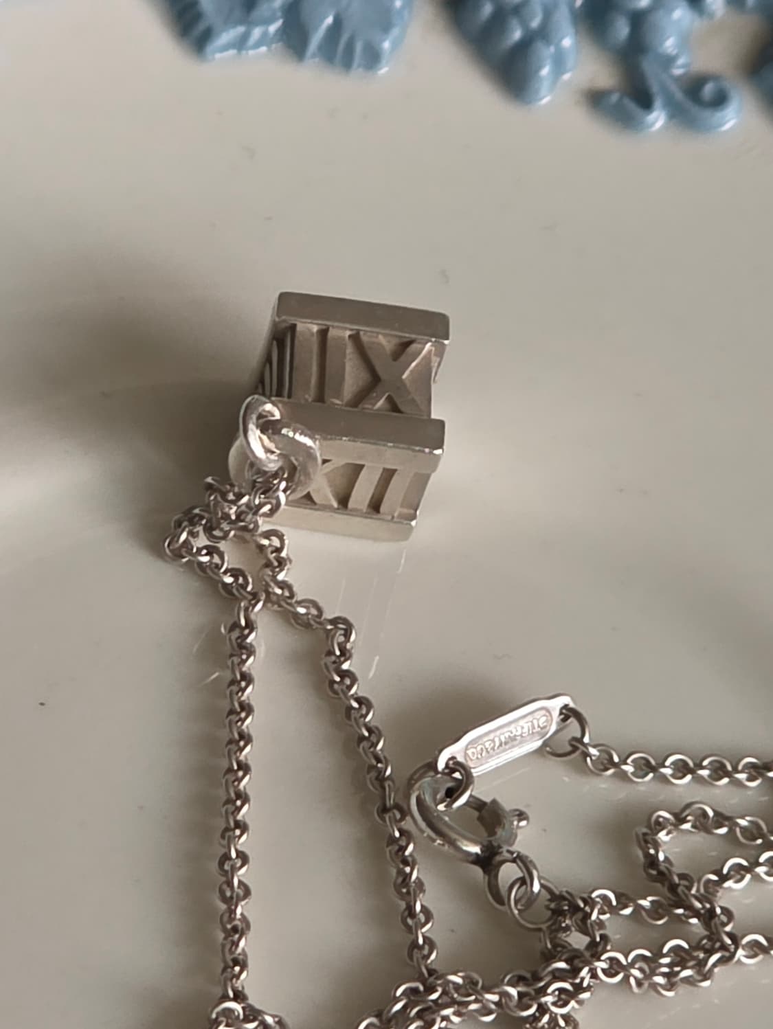 티파니앤코 아틀라스 큐브 실버925 목걸이 상품이미지4