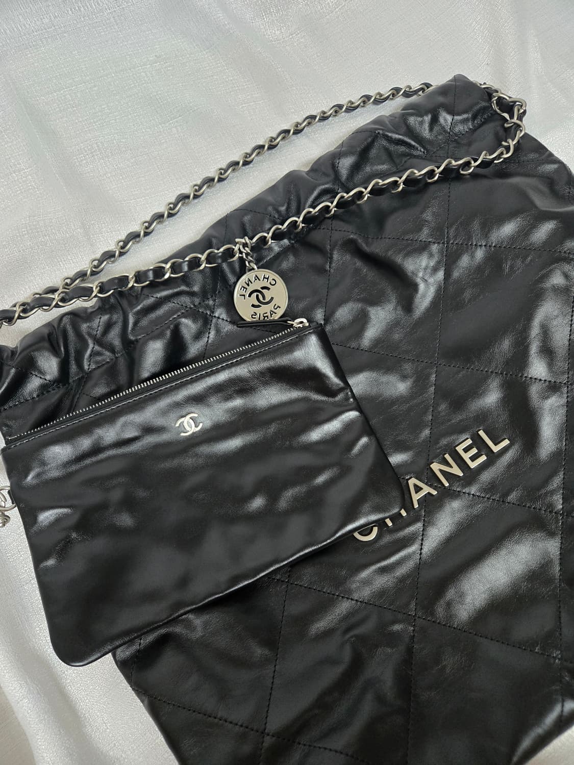 샤넬22백 은장 상품이미지5