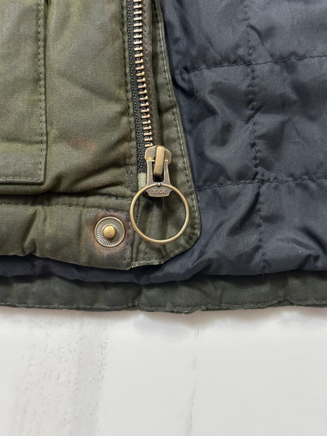 [L.L.bean] 엘엘빈 왁스 퀼팅 다운 베스트 상품이미지7