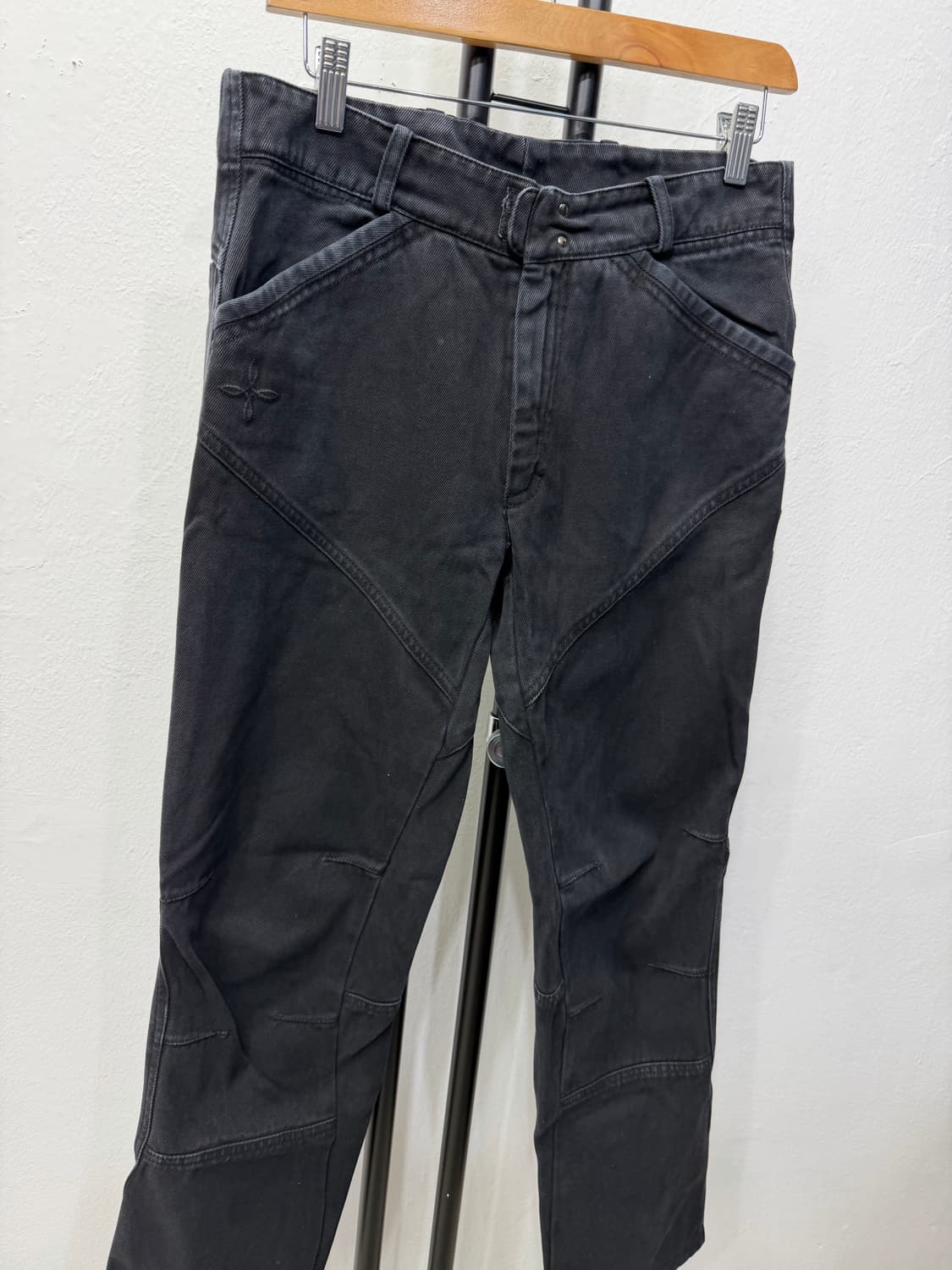 정품) 몬츄라 남성 블랙 데님팬츠 S 상품이미지2