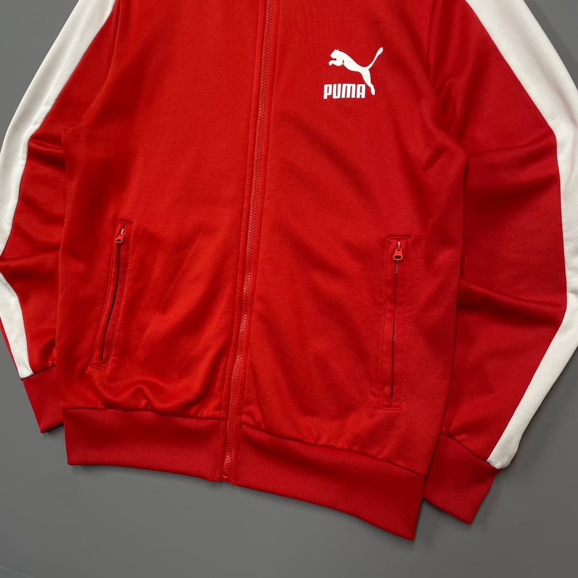 퓨마 푸마 트랙탑 져지 레드 M [042304] 상품이미지5