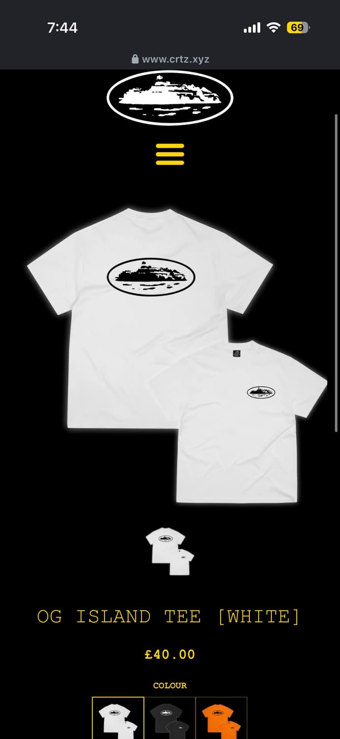 OG ISLAND TEE [WHITE] 상품이미지1