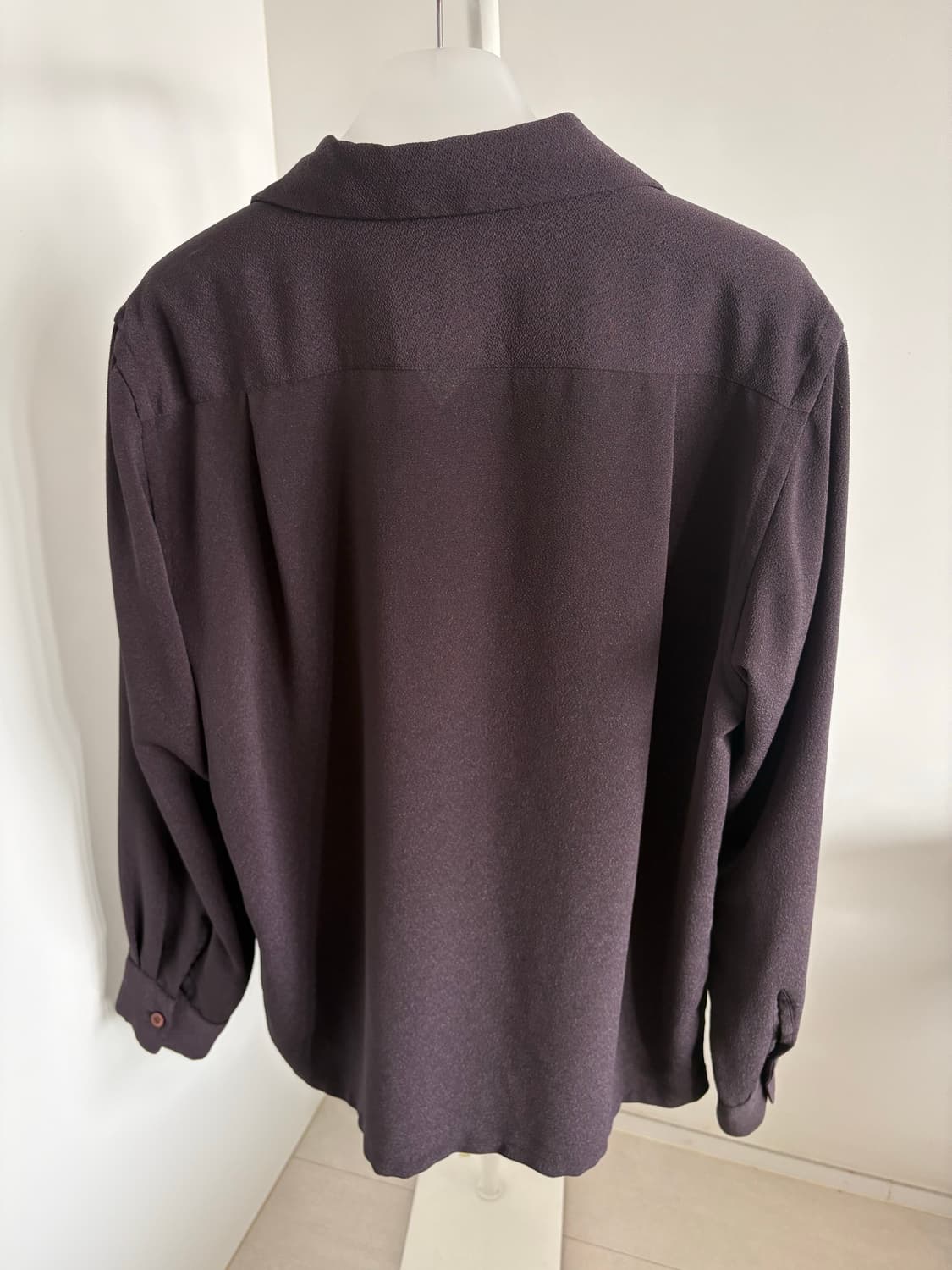 South2 West8 남이서팔 퍼플 브이넥 셔츠 M 상품이미지2