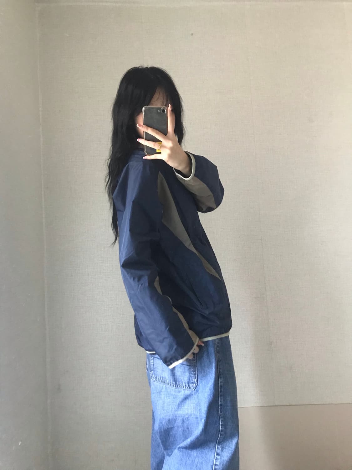 나이키 네이비 바람막이 상품이미지4
