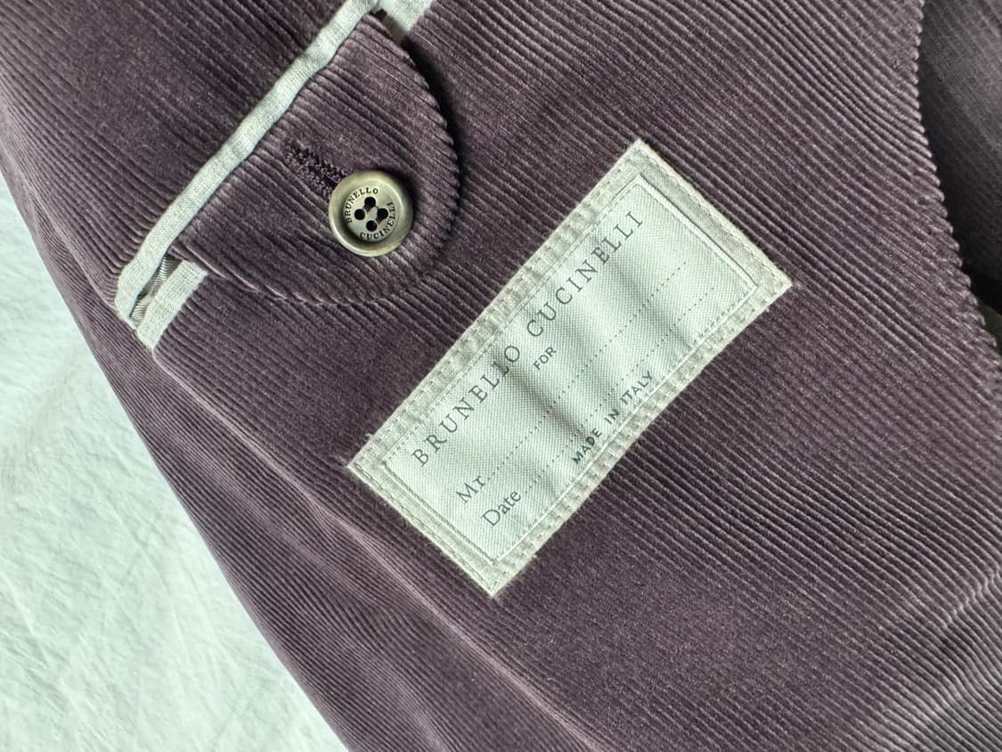 브루넬로 쿠치넬리 코듀로이 자켓 50사이즈 상품이미지2
