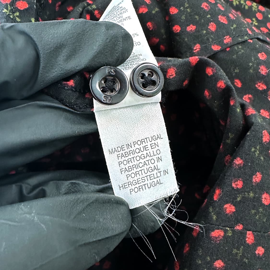 폴스미스 코튼 플라워 긴팔 드레스 셔츠 남방 남성 상품이미지7