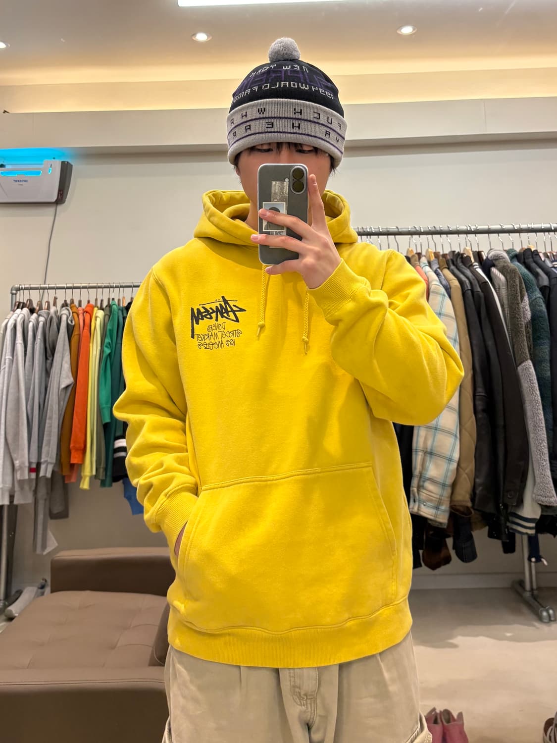 스투시 도버스트릿마켓 LA 후드 상품이미지5