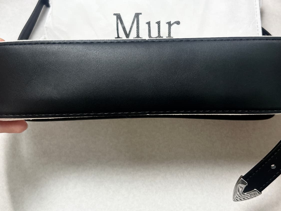 Mur 무르 솔트백 캔버스 블랙 상품이미지6