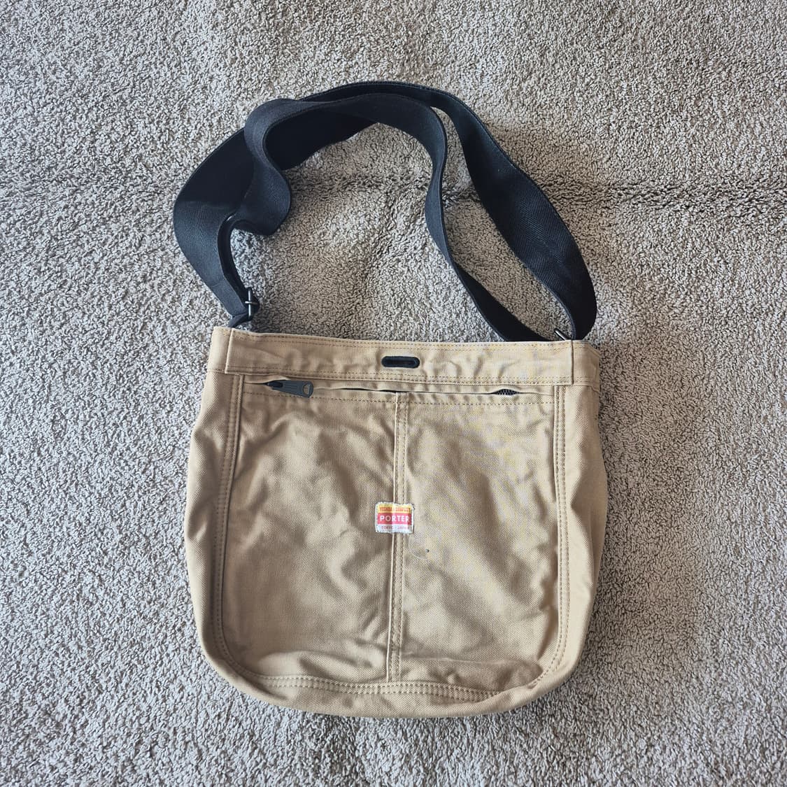 요시다포터 체크 리퍼시블 숄더백 상품이미지3