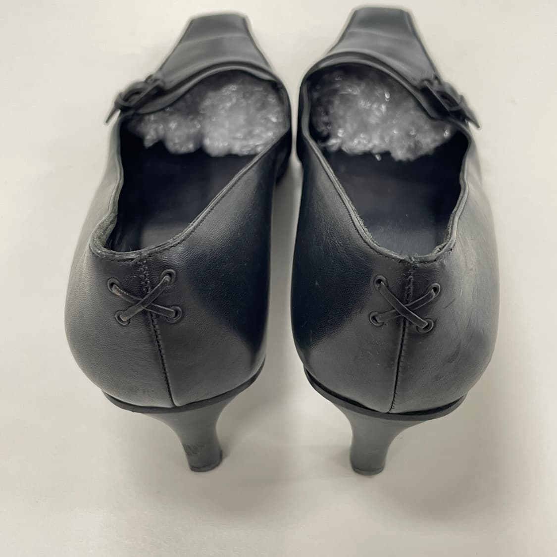 구찌 블랙 스퀘어 코 힐 상품이미지3