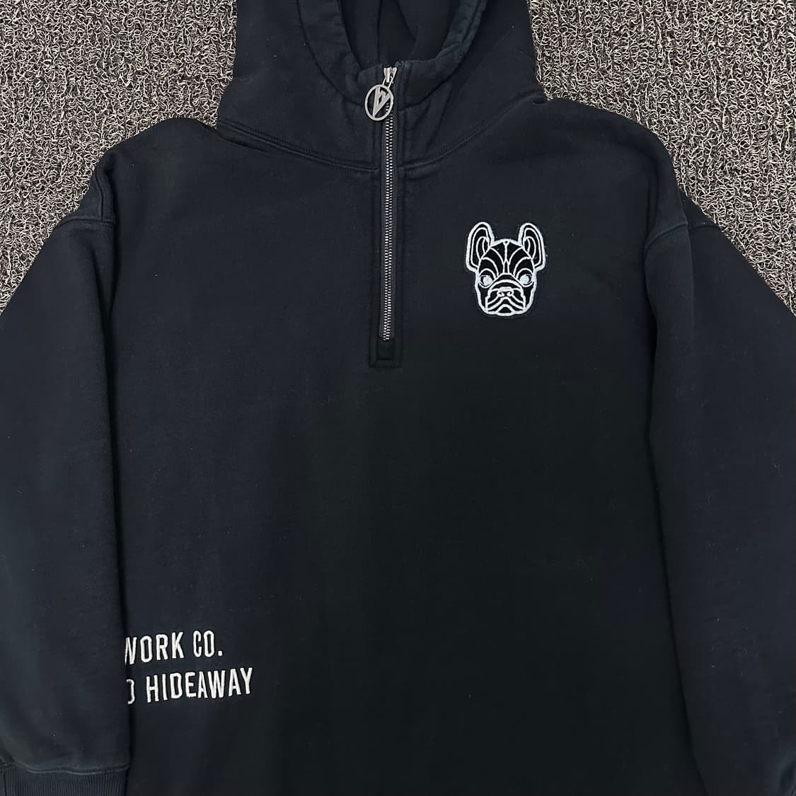 LIFEWORK 라이프워크 여성 롱 기모 원피스 블랙 F 상품이미지2