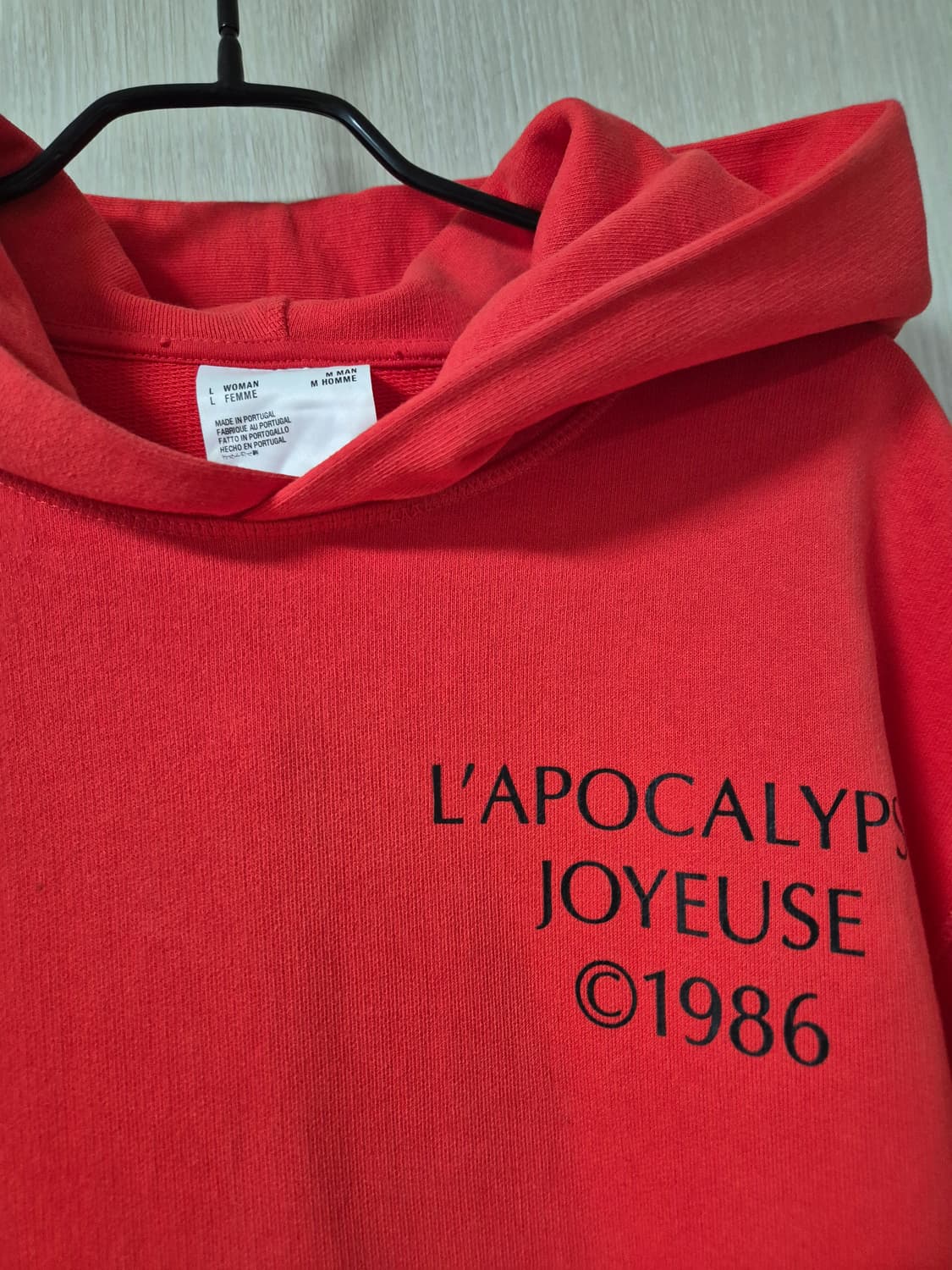 (정품) 헬무트랭 후드티 후드맨투맨 아포칼립스 후드 M 상품이미지4