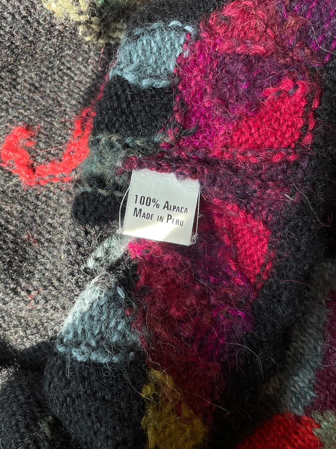 100% 알파카 페루산 니트 상품이미지9