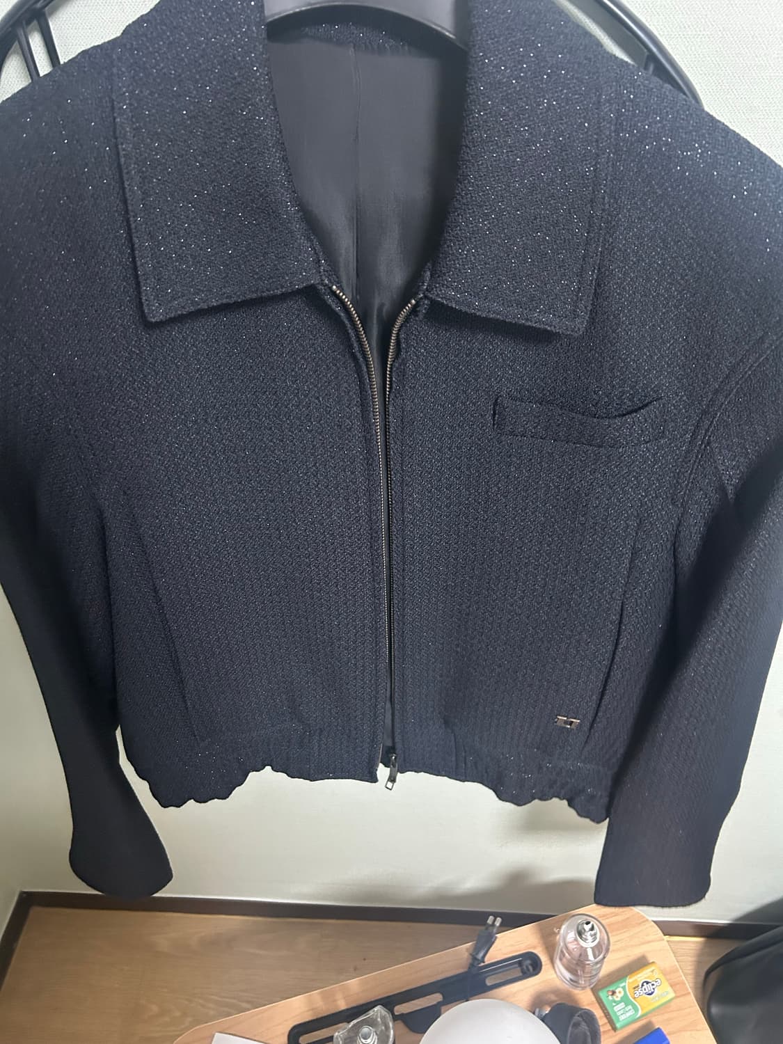 엘무드 트위드 블루종 44 상품이미지1