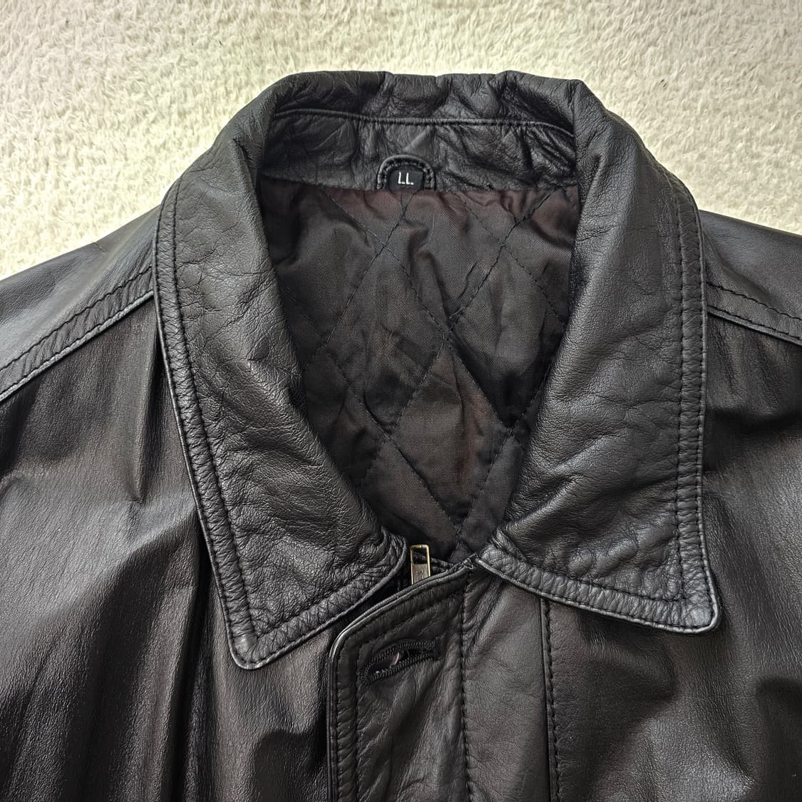 LL 남자 소가죽 자켓 상품이미지2