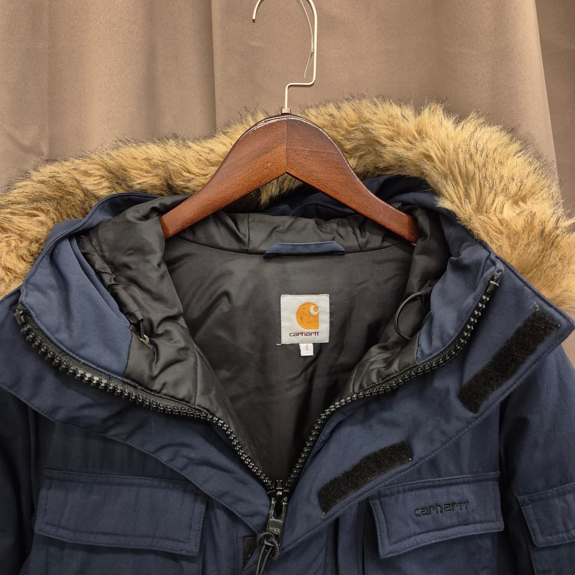 칼하트 베링 파카 S 상품이미지2