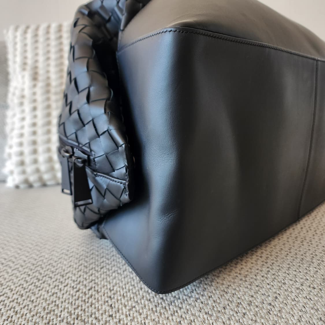 초민트급 보테가베네타 599652 인트레치아토 토트 더플 보스턴백 상품이미지7