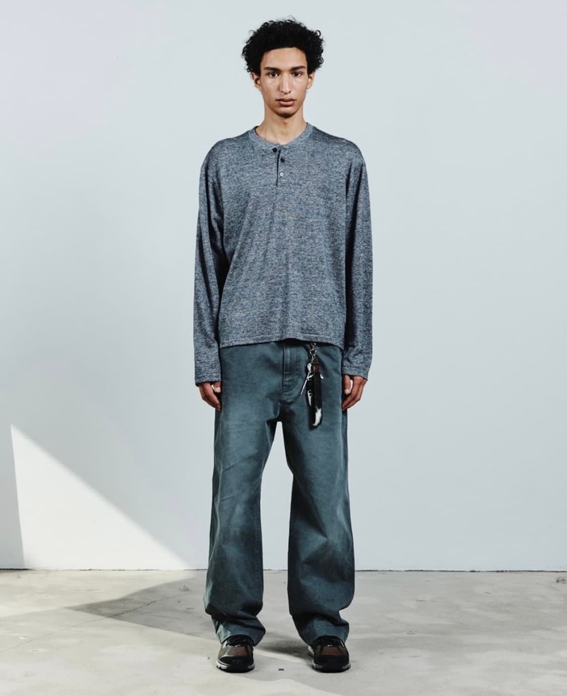 쿠어 헨리넥 롱슬리브 상품이미지2