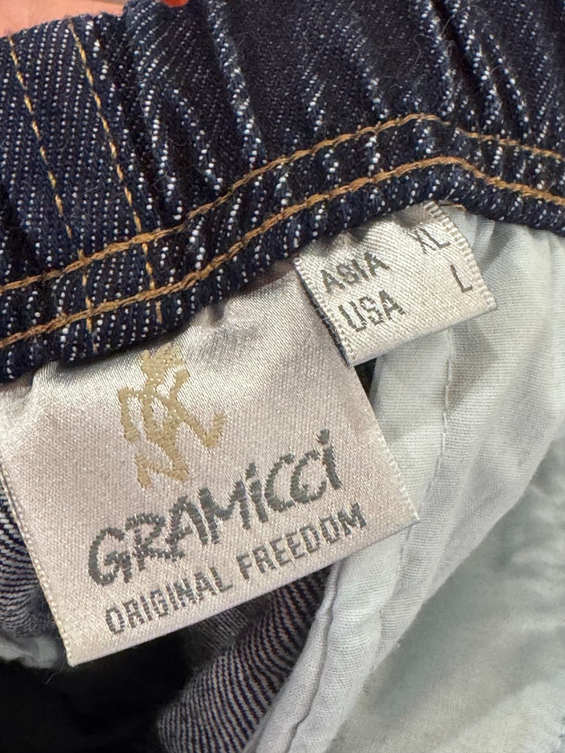 그라미치 와이드 데님 팬츠 상품이미지6