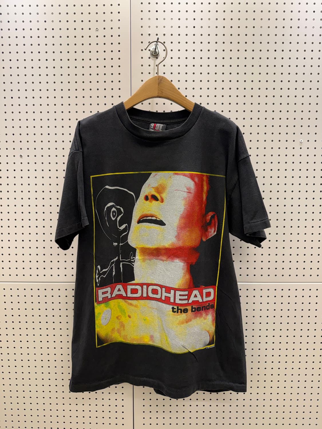 빈티지 Radiohead 앨범 아트 프린팅 반팔 티셔츠 U1379 상품이미지2