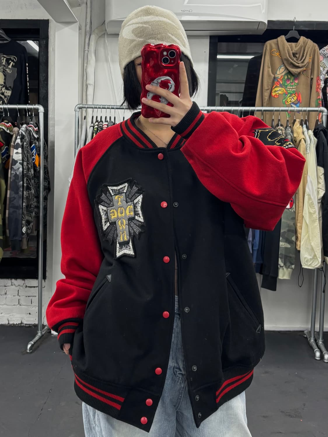 도그타운 블랙드래곤 오리엔탈 바시티 상품이미지3