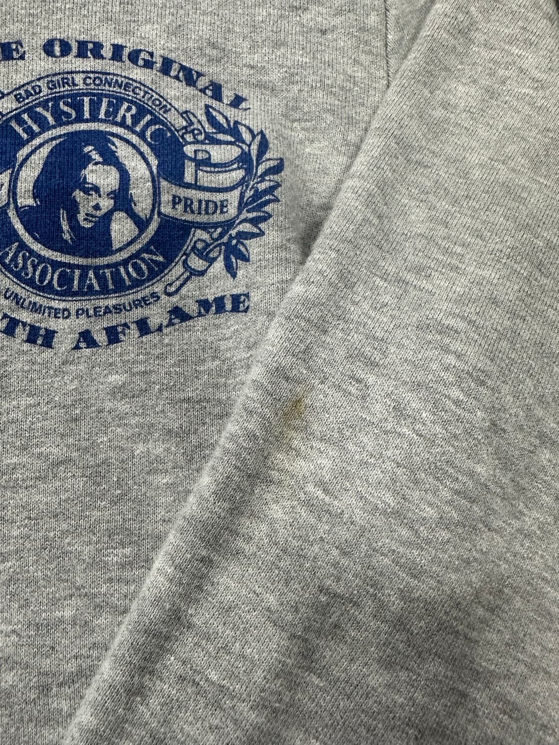 히스테릭 글래머 백로고 후드 집업 상품이미지6