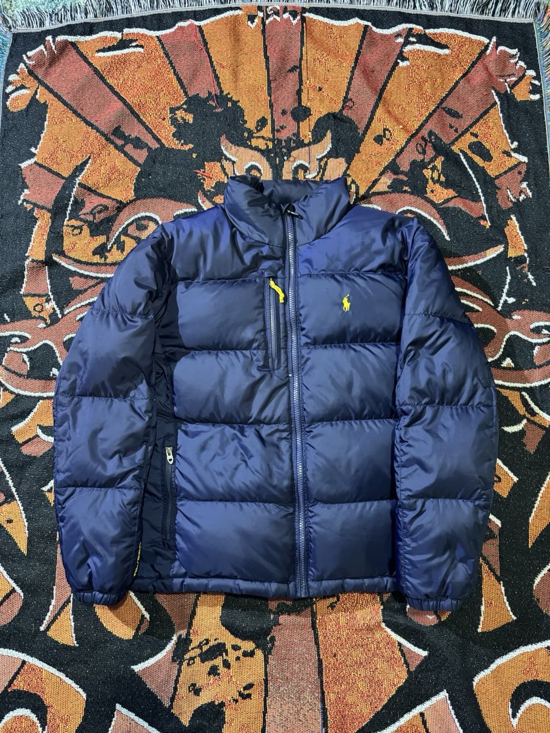 폴로 랄프로렌 퍼프 다운 패딩 네이비 상품이미지1