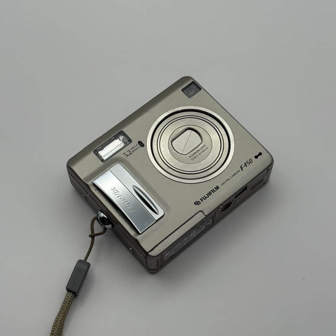 후지필름 파인픽스 f450 그레이 풀박스 빈티지 디지털 카메라 상품이미지3