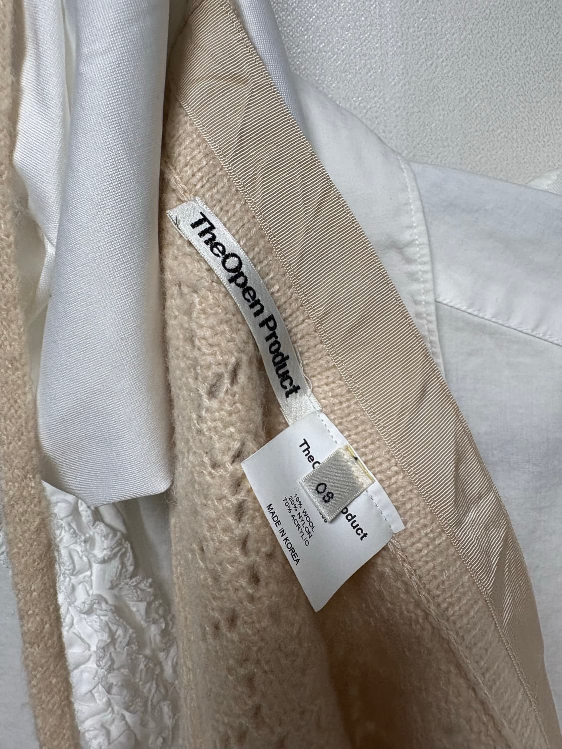 the open product 니트 스커트 상품이미지2