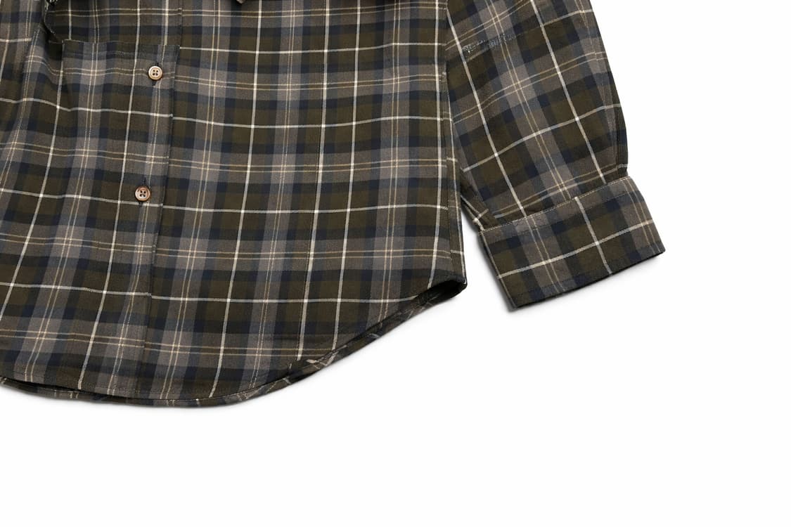 USA 미국 빈티지 y2k 아메카지 브룩스브라더스 346 체크셔츠 S 상품이미지6