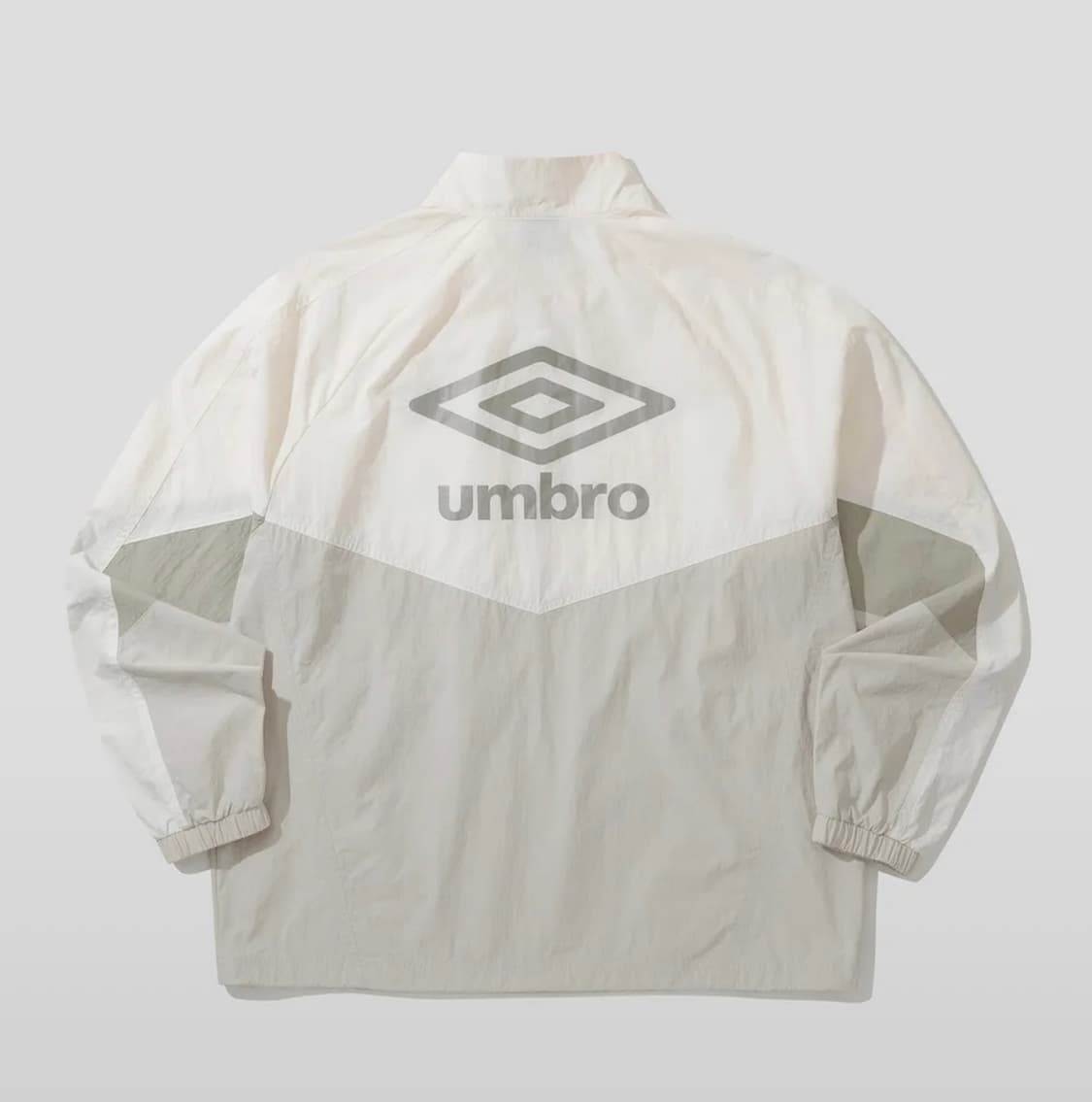 플레이버 스탠넥 아노락 베이지 그레이(UP121CWT31) 상품이미지3