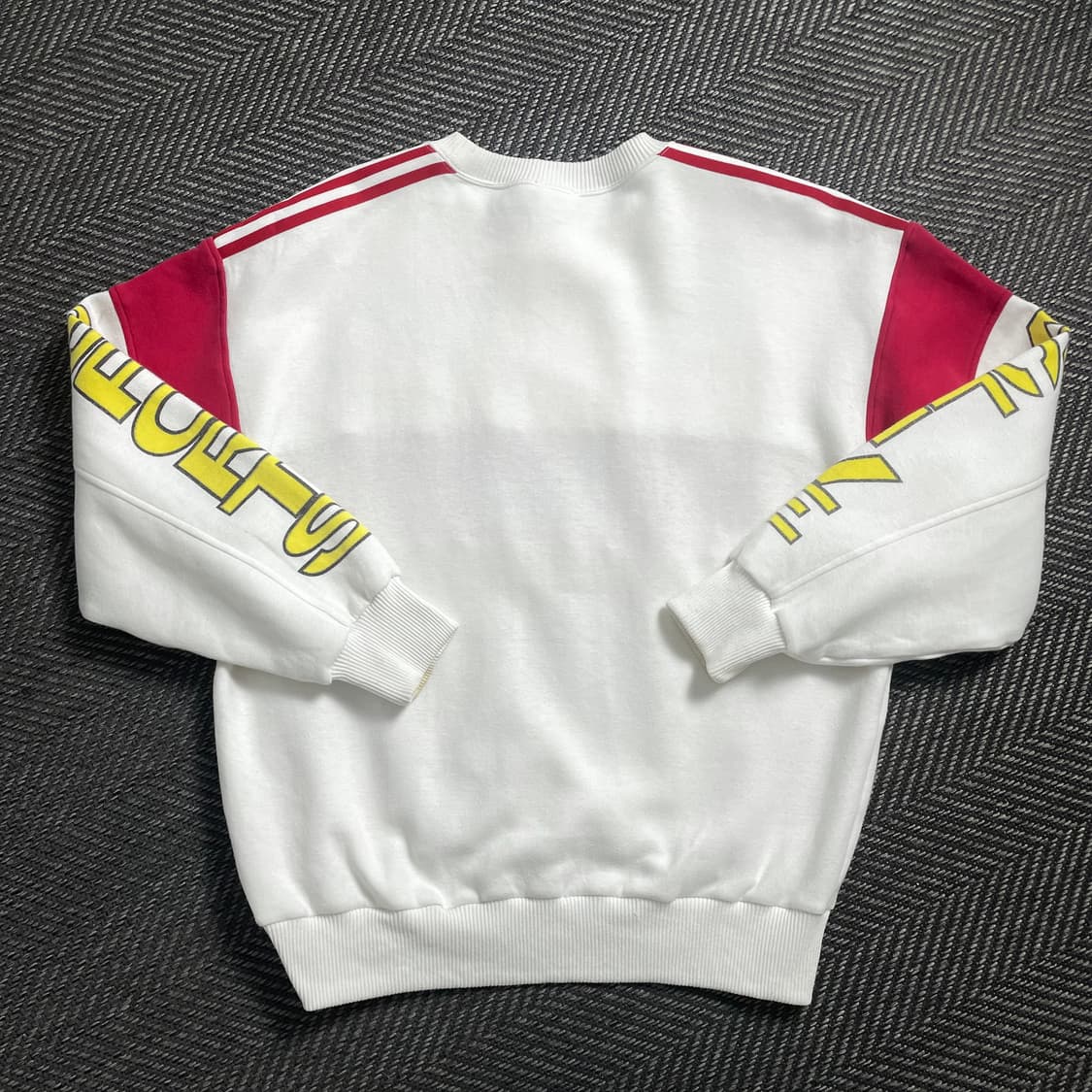 90s 아디다스 빅로고 레트로 박시핏 스웻 셔츠o 4678 상품이미지5